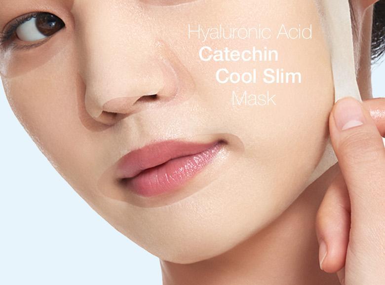 韓國 【優惠5+1 Set 5送1片】ANUA Hyaluronic Acid 8 + Catechin Cool Slim Mask 綠茶🍵兒茶素 X 8重透明質酸冰感降溫保濕鎮靜面膜