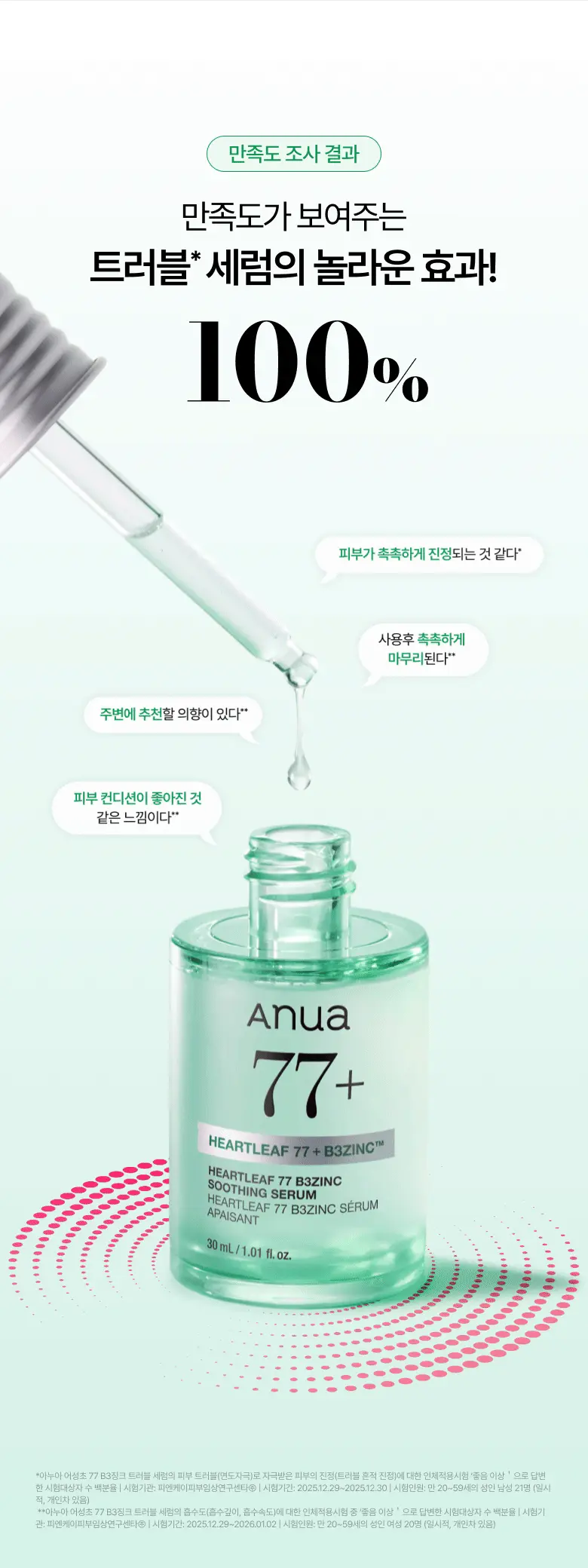 【1+1 OY優惠SET】新升級 針對痘痘肌～ANUA Heartleaf 77 + B3Zinc Soothing Serum 魚腥草X維B3鋅舒緩減紅抗痘修護精華 - 2種選擇