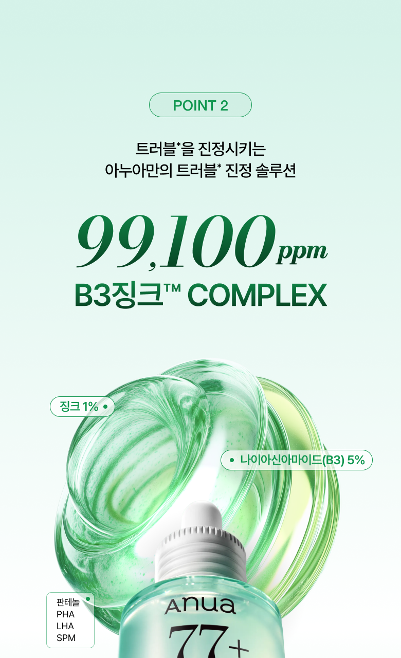 【1+1 OY優惠SET】新升級 針對痘痘肌～ANUA Heartleaf 77 + B3Zinc Soothing Serum 魚腥草X維B3鋅舒緩減紅抗痘修護精華 - 2種選擇