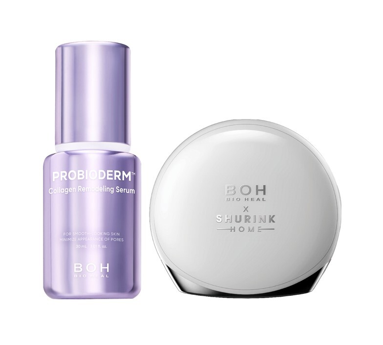 \最新升級2.0 3合1美容儀/ 限量SET送面膜～家用醫美級美容 韓國 Bioheal BOH X SHURINK Collagen Serum Set 重塑膠原彈力光澤雙效美容儀＋精華護理套裝送面膜
