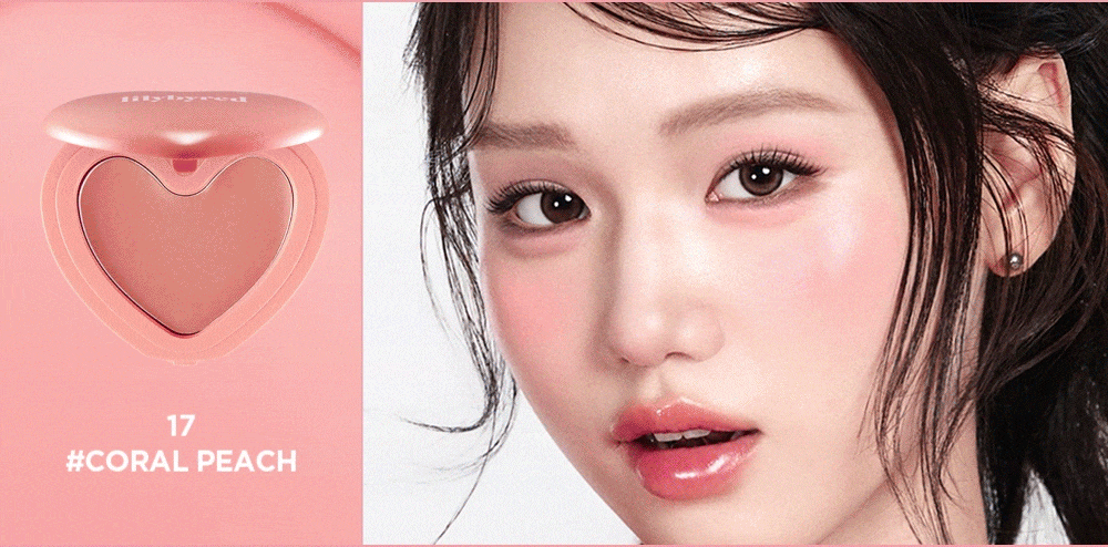 最新#17,18色入送迷你胭脂液！修飾黑眼圈～GlowPick 🏆~ 韓國 Lilybyred Luv Beam Cheek Balm 皇牌心心胭脂膏(#01-18) - 多色選擇