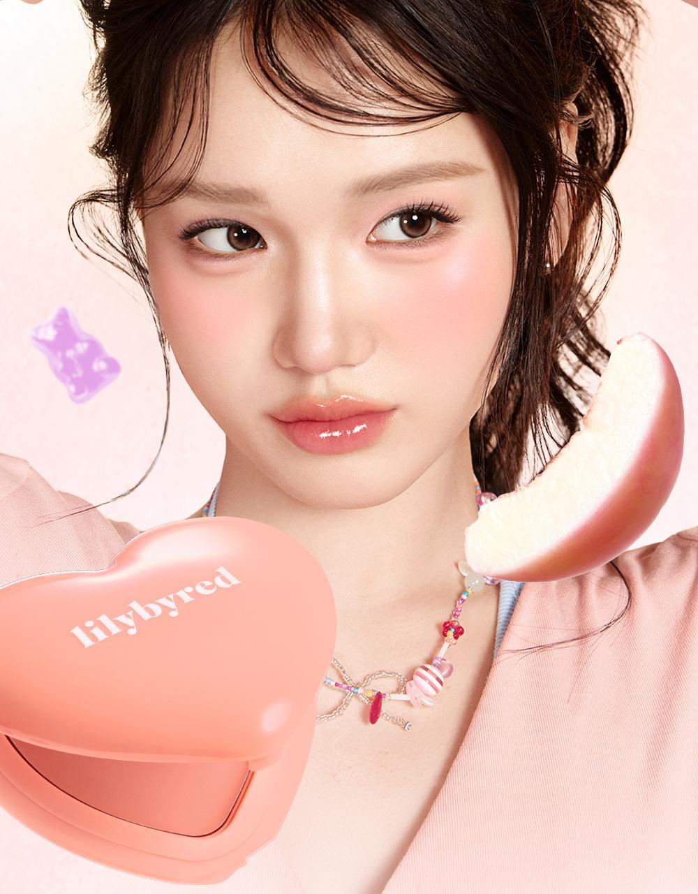 最新#17,18色入送迷你胭脂液！修飾黑眼圈～GlowPick 🏆~ 韓國 Lilybyred Luv Beam Cheek Balm 皇牌心心胭脂膏(#01-18) - 多色選擇
