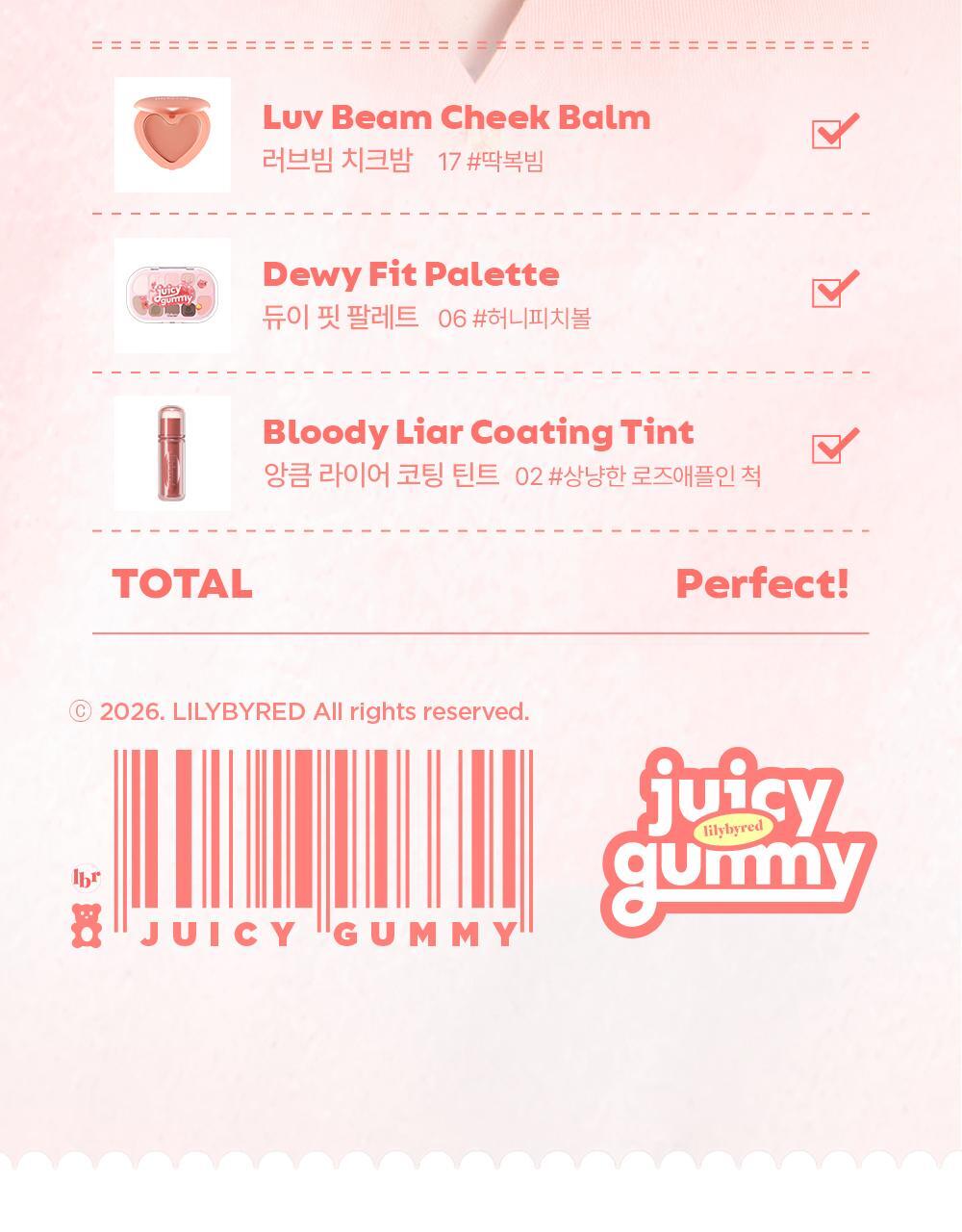 最新#17,18色入送迷你胭脂液！修飾黑眼圈～GlowPick 🏆~ 韓國 Lilybyred Luv Beam Cheek Balm 皇牌心心胭脂膏(#01-18) - 多色選擇