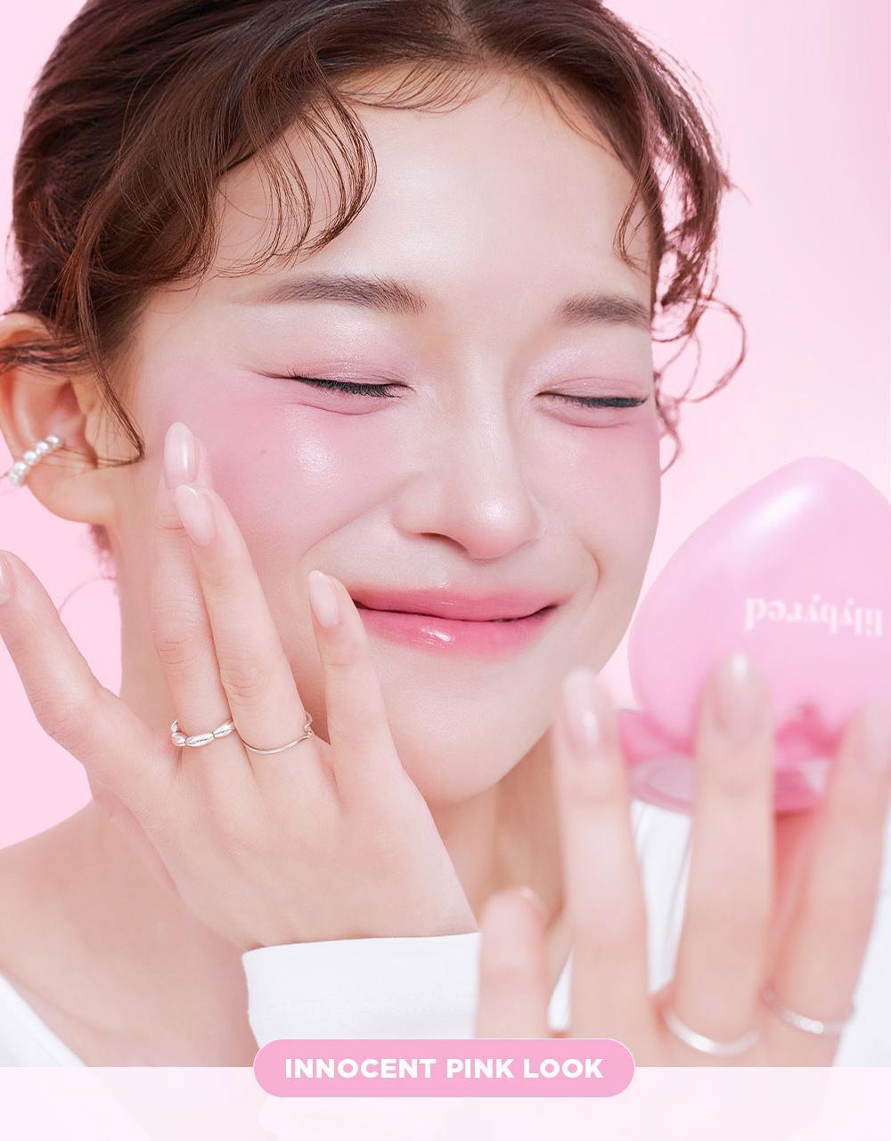 最新#17,18色入送迷你胭脂液！修飾黑眼圈～GlowPick 🏆~ 韓國 Lilybyred Luv Beam Cheek Balm 皇牌心心胭脂膏(#01-18) - 多色選擇