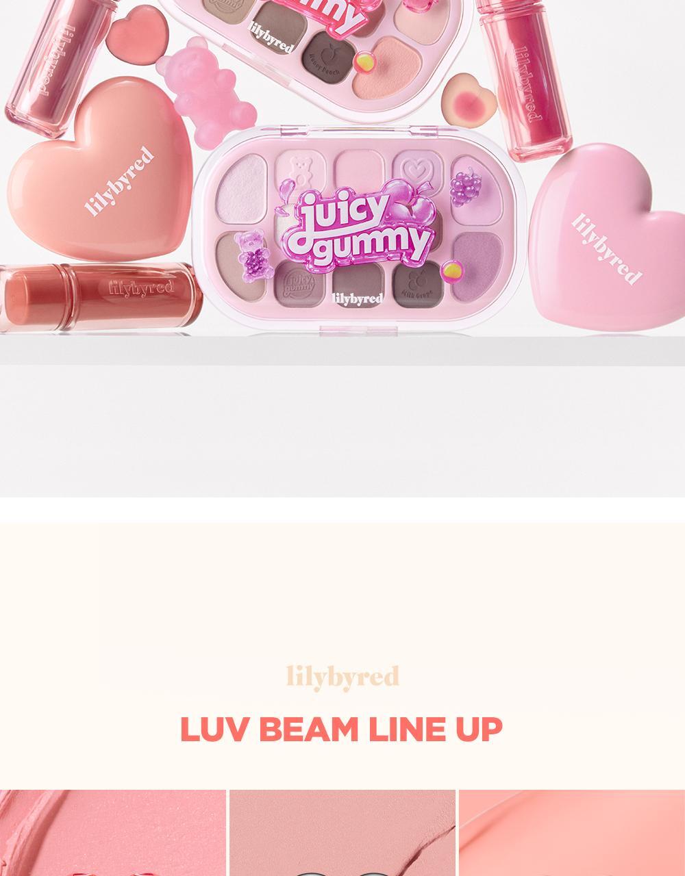 最新#17,18色入送迷你胭脂液！修飾黑眼圈～GlowPick 🏆~ 韓國 Lilybyred Luv Beam Cheek Balm 皇牌心心胭脂膏(#01-18) - 多色選擇