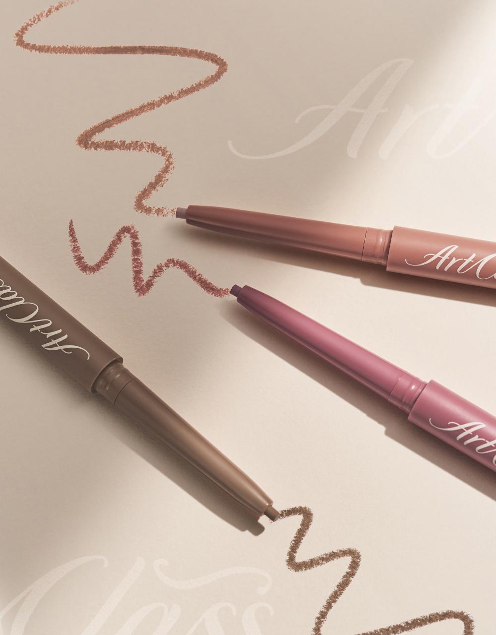 【新色入+限量SET送收納套】🏆GlowPick～韓國 Too Cool For School Art Class Smudging Under Liner 眼下眼線卧蠶筆連暈染掃雙頭筆(#01-13) - 13色選擇