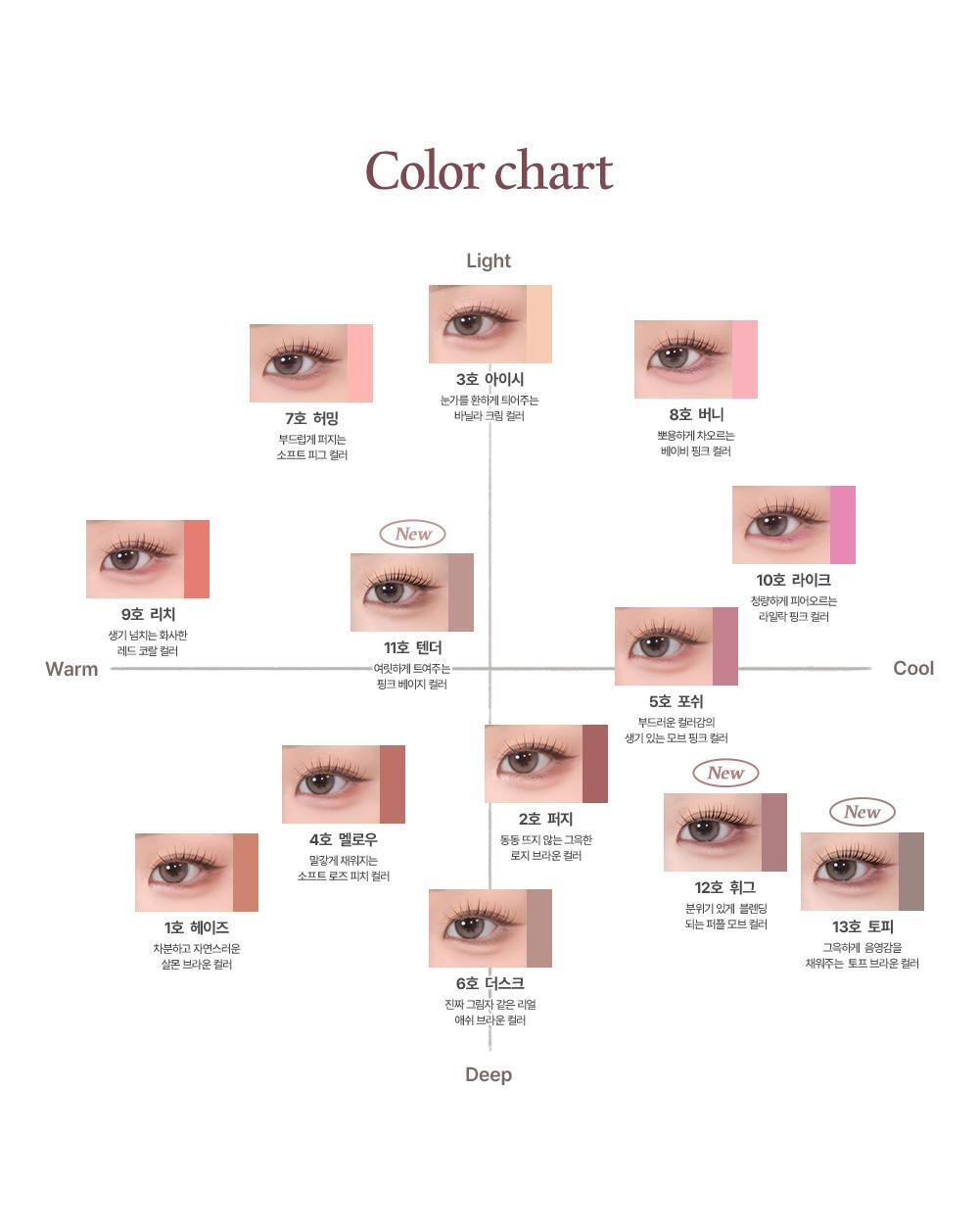 【新色入+限量SET送收納套】🏆GlowPick～韓國 Too Cool For School Art Class Smudging Under Liner 眼下眼線卧蠶筆連暈染掃雙頭筆(#01-13) - 13色選擇