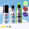 一噴除口臭 不含酒精～韓國 Rebrush Fresh Breath Oral Spray 清新口氣除菌隨身口腔噴霧15ml - 2支經典薄荷+送1支綠茶味 (15ml x 3)
