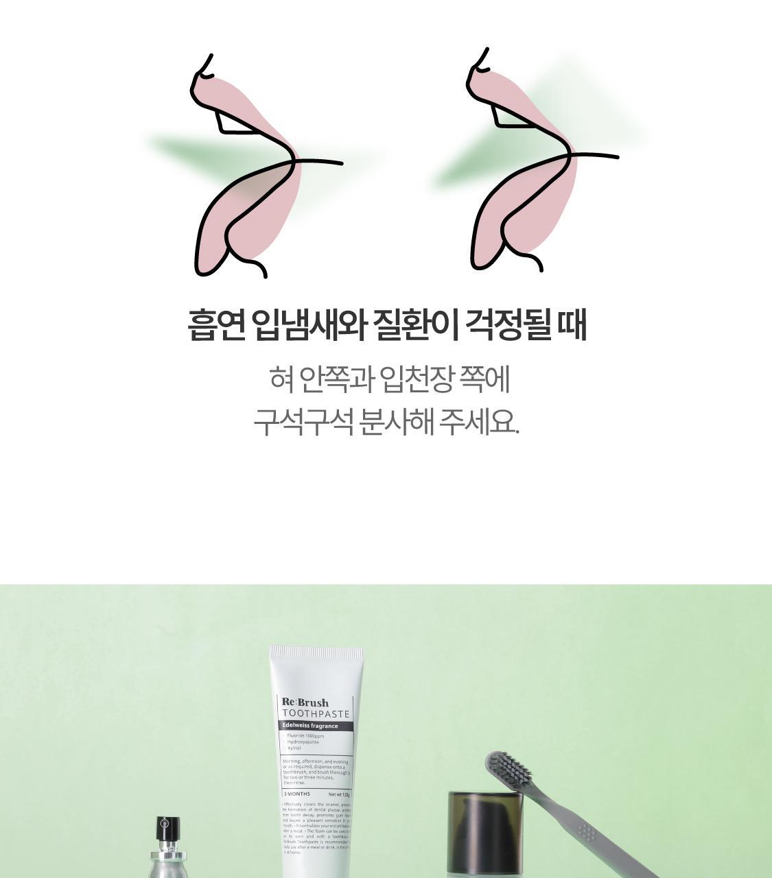 一噴除口臭 不含酒精~Rebrush Fresh Breath Oral Spray 清新口氣除菌隨身口腔噴霧15ml - 2款香味選擇