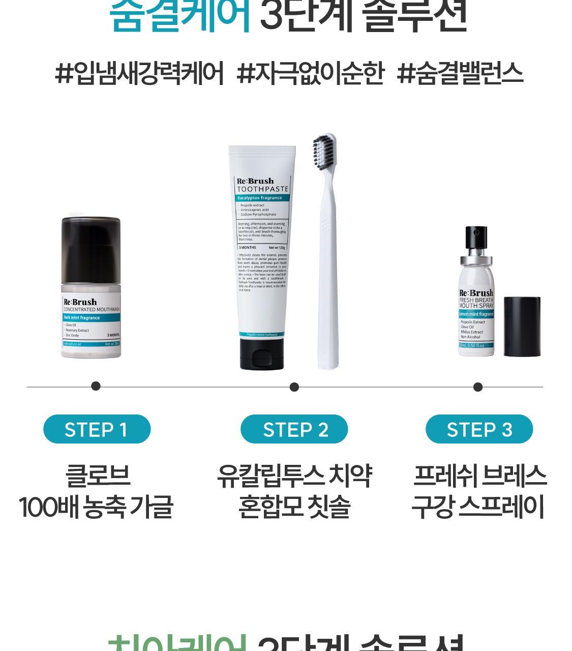 一噴除口臭 不含酒精~Rebrush Fresh Breath Oral Spray 清新口氣除菌隨身口腔噴霧15ml - 2款香味選擇