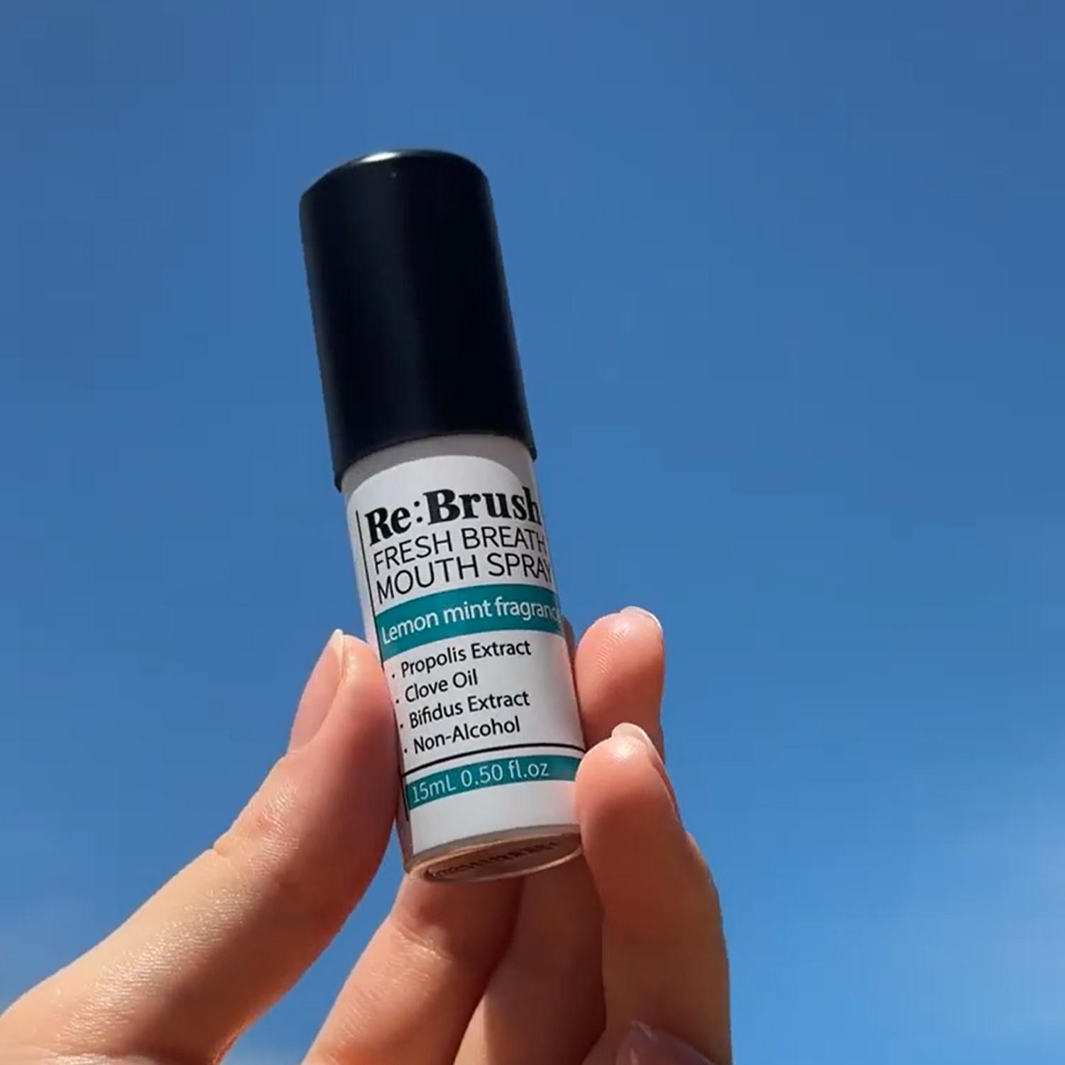 一噴除口臭 不含酒精~韓國 Rebrush Fresh Breath Oral Spray 清新口氣除菌隨身口腔噴霧15ml - 2款香味選擇 一噴除口臭 不含酒精~韓國 Rebrush Fresh Breath Oral Spray 清新口氣除菌隨身口腔噴霧15ml - 2款香味選擇