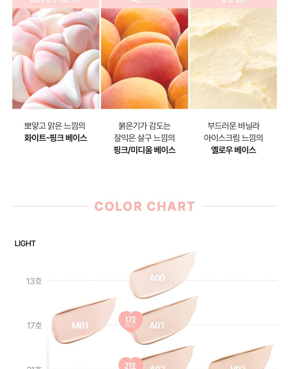 【送胭脂膏+keyring Pouch】韓國 VDL Cover Stain Perfecting Cushion 完美遮瑕柔滑自然霧面氣墊粉底連補充裝SPF35 PA++ - 多色選擇