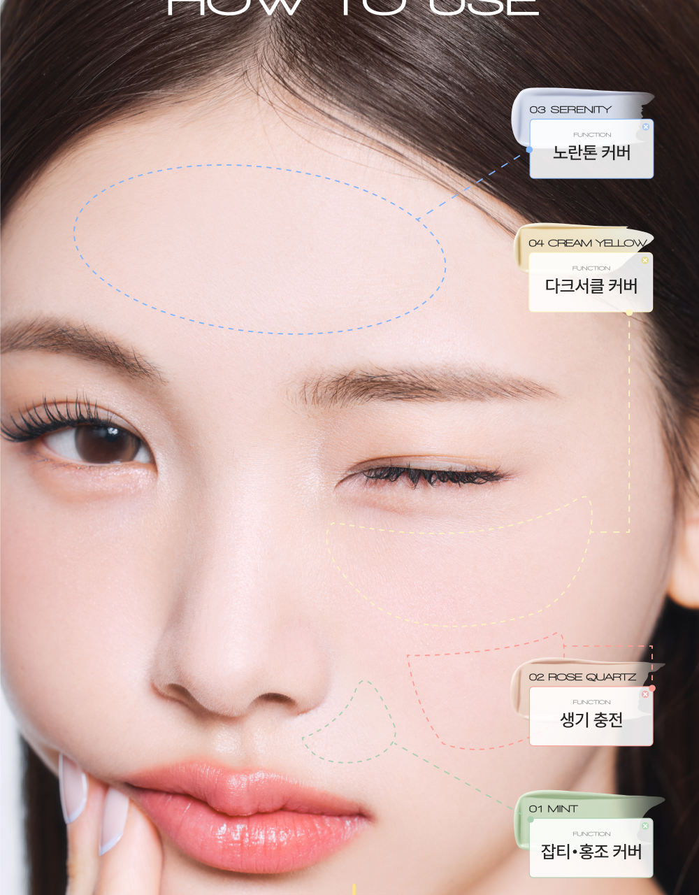 妝前校正天花板【OY套裝送刮刀棒連收納套】最新版GlowPick🏆~韓國 VDL Tone Stain Color Correcting Primer Set (+Triangular Spatula) 皇牌色彩濾鏡校正妝前乳 SPF20+ PA++ - 5色選擇