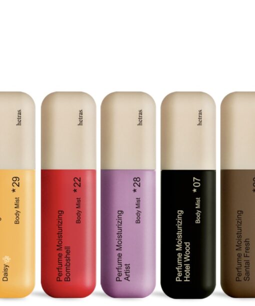韓國 hetras Double Shot Perfume Body Mist 香氛X保濕雙效護理身體香香噴霧 - 5款香氣選擇