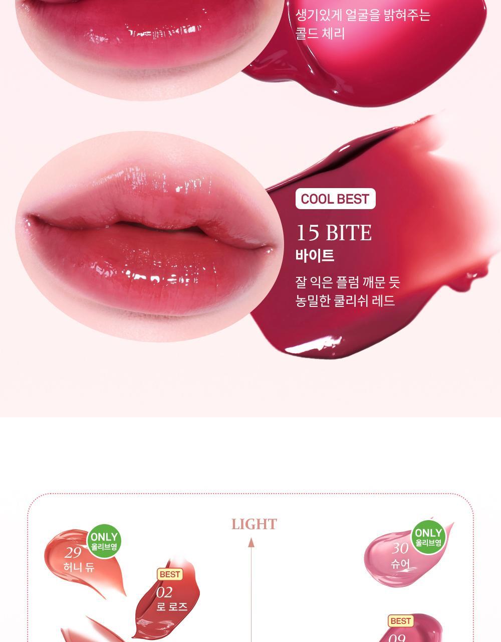 迷你版～韓國小眾唇釉 hince Raw Glow Gel Tint Mini 自然光澤水感鏡面迷你啫喱唇釉 - 多色選擇