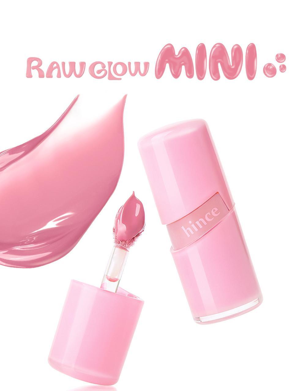 迷你版～韓國小眾唇釉 hince Raw Glow Gel Tint Mini 自然光澤水感鏡面迷你啫喱唇釉 - 多色選擇