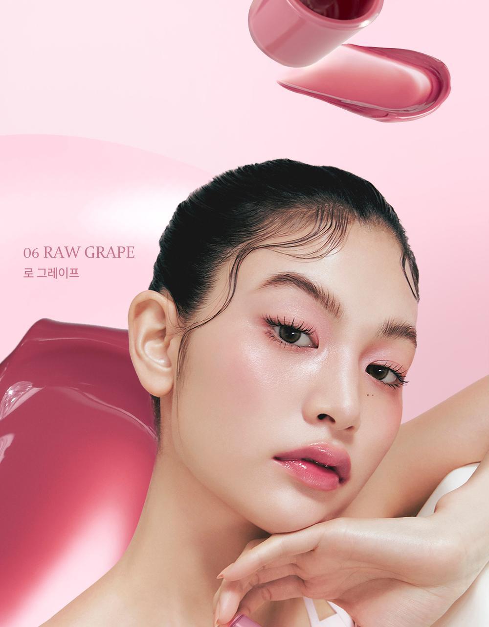 迷你版～韓國小眾唇釉 hince Raw Glow Gel Tint Mini 自然光澤水感鏡面迷你啫喱唇釉 - 多色選擇