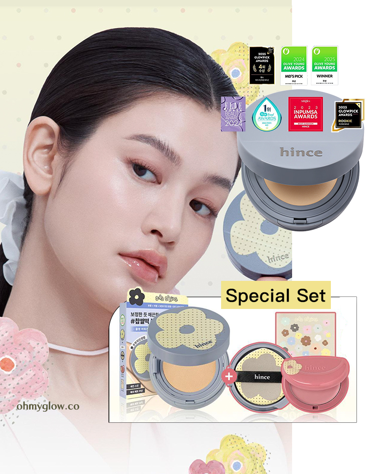 韓國 hince Second Skin Mesh Matte Cushion 原生肌網狀霧感氣墊粉底SPF40 PA++ - 4色選擇 韓國 hince Second Skin Mesh Matte Cushion 原生肌網狀霧感氣墊粉底SPF40 PA++ - 4色選擇