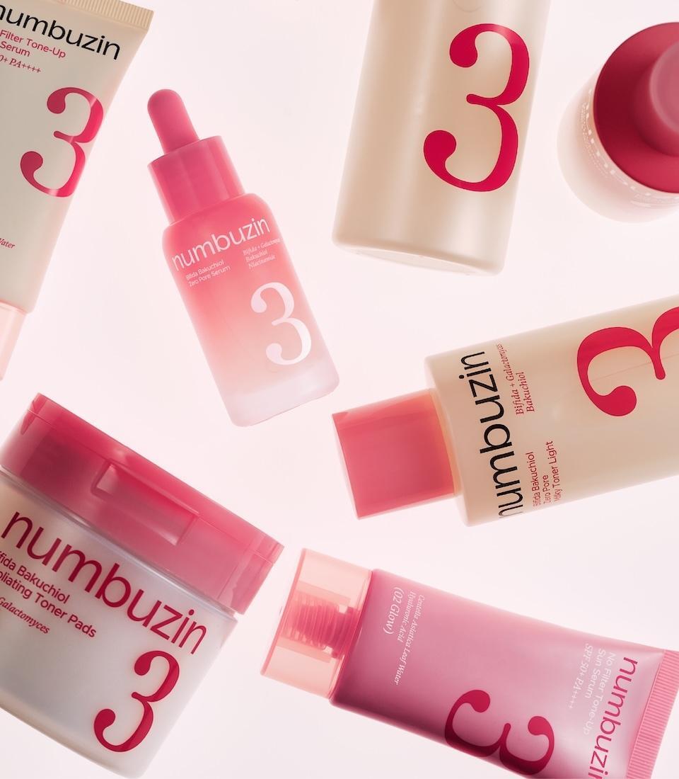 [新升級！] 韓國 numbuzin No.3 Bifida Bakuchiol Zero Pore Serum 半乳糖酵母×雙歧桿菌X補骨脂酚平滑凹凸感零毛孔精華 - 30ml