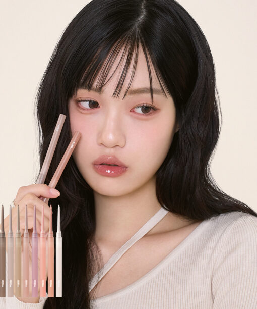韓國BBIA Nudy Slim Eyeliner 裸色系柔和1.5mm超細眼線筆(#01-09) - 9色選擇