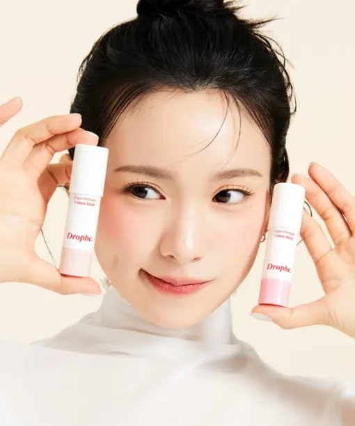 韓國Daiso好物～Dropbe X The Saem Colors Blusher Stick 純素膏狀胭脂棒 - 2色選擇