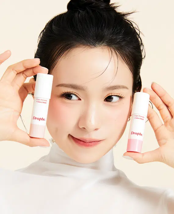 韓國Daiso好物~Dropbe X The Saem Colors Blusher Stick 純素膏狀胭脂棒 - 2色選擇 韓國Daiso好物~Dropbe X The Saem Colors Blusher Stick 純素膏狀胭脂棒 - 2色選擇
