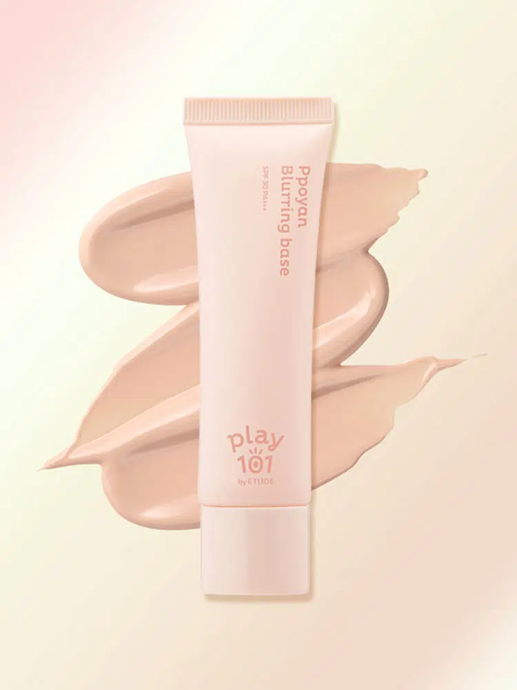 韓國DAISO好物～Play 101 by Etude Ppoyan Blurring Base Nude Base 柔焦遮毛孔X提亮X妝前乳 (Nude Base) SPF 30 PA++- 25ml