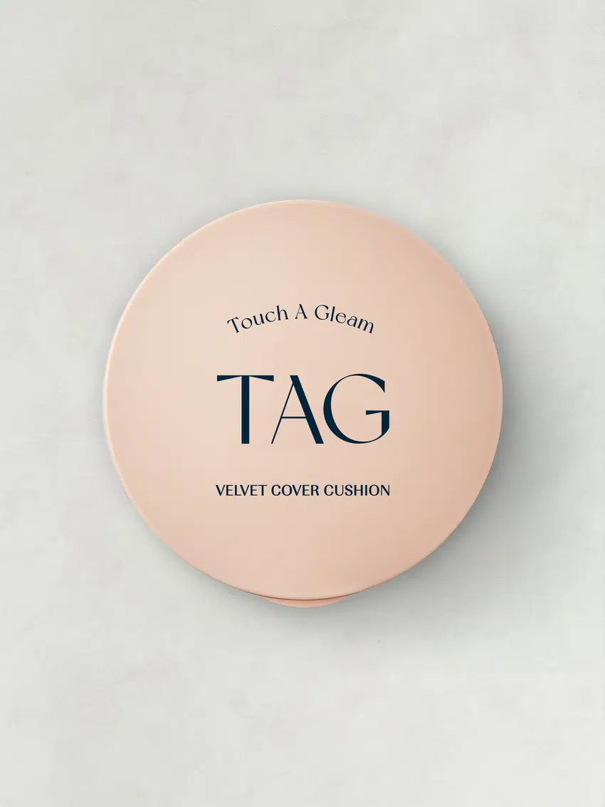 韓國DAISO好物～Tag X Too Cool For School Velvet Cover Cushion 絲絨遮瑕霧面氣墊粉底 - 2色選擇