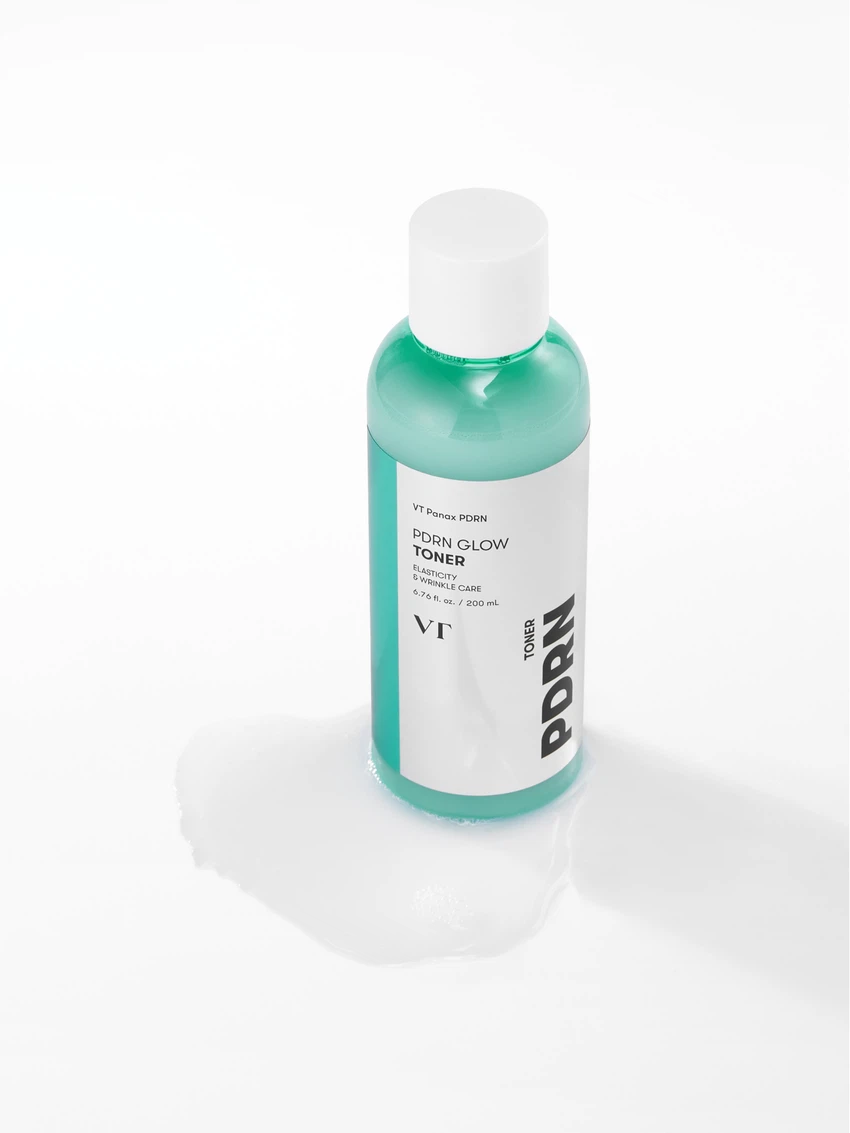 韓國平價護膚 Daiso X VT PDRN Radiance Toner 植萃山蔘PDRN光澤潤澤爽膚水 - 200ml