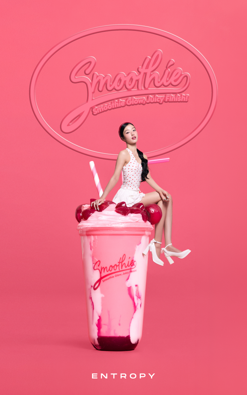 【夏日果汁奶昔Smoothie Edition】韓國小眾品牌 Entropy Charm Tint Juicy光澤迷你鑰匙圈唇彩(M1-M4) - 5色選擇