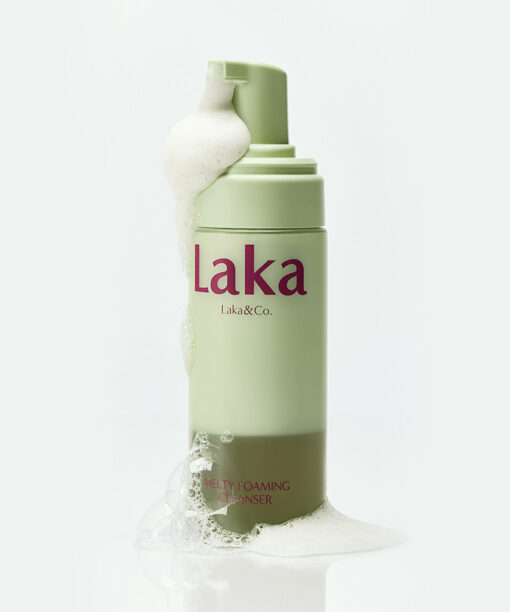 卸妝X潔面一步到位～ 韓國 Laka Melty Foaming Cleanser 超微米卸妝油X綿密潔面泡沫雙層2合1