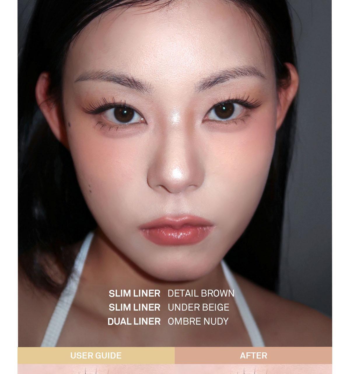 【Pokémon SET 2支眼線筆+送雙色眼影盤】韓國 Naming X CHAEHEE共同研發 NM. Perfectail Eye Designing Pencil Slim Liner 完美立體眼型1mm精細斜角眼下&眼線筆(#01-06) – 6色選擇