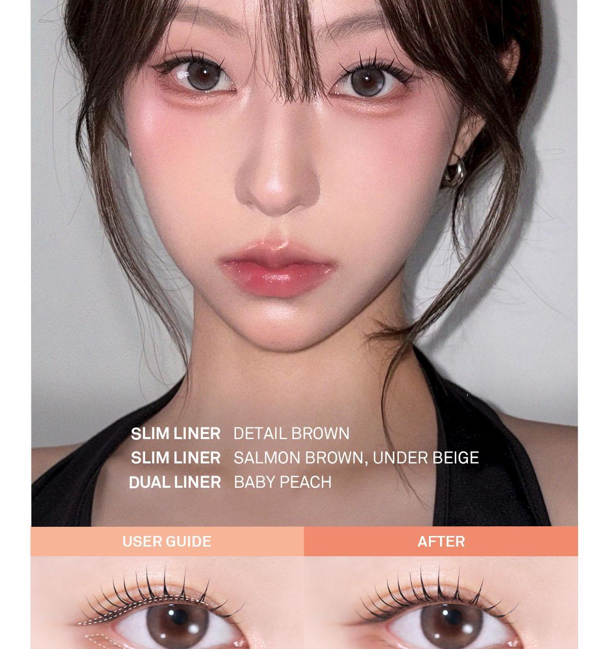 【Pokémon SET 2支眼線筆+送雙色眼影盤】韓國 Naming X CHAEHEE共同研發 NM. Perfectail Eye Designing Pencil Slim Liner 完美立體眼型1mm精細斜角眼下&眼線筆(#01-06) – 6色選擇