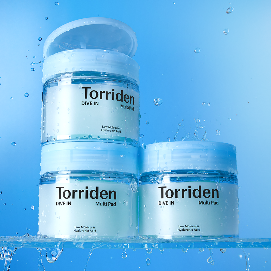 韓國＼皇牌／Torriden DIVE-IN Low Molecule Hyaluronic Acid Multi Pad 低分子透明質酸爽膚棉片 80片〔全新包裝〕