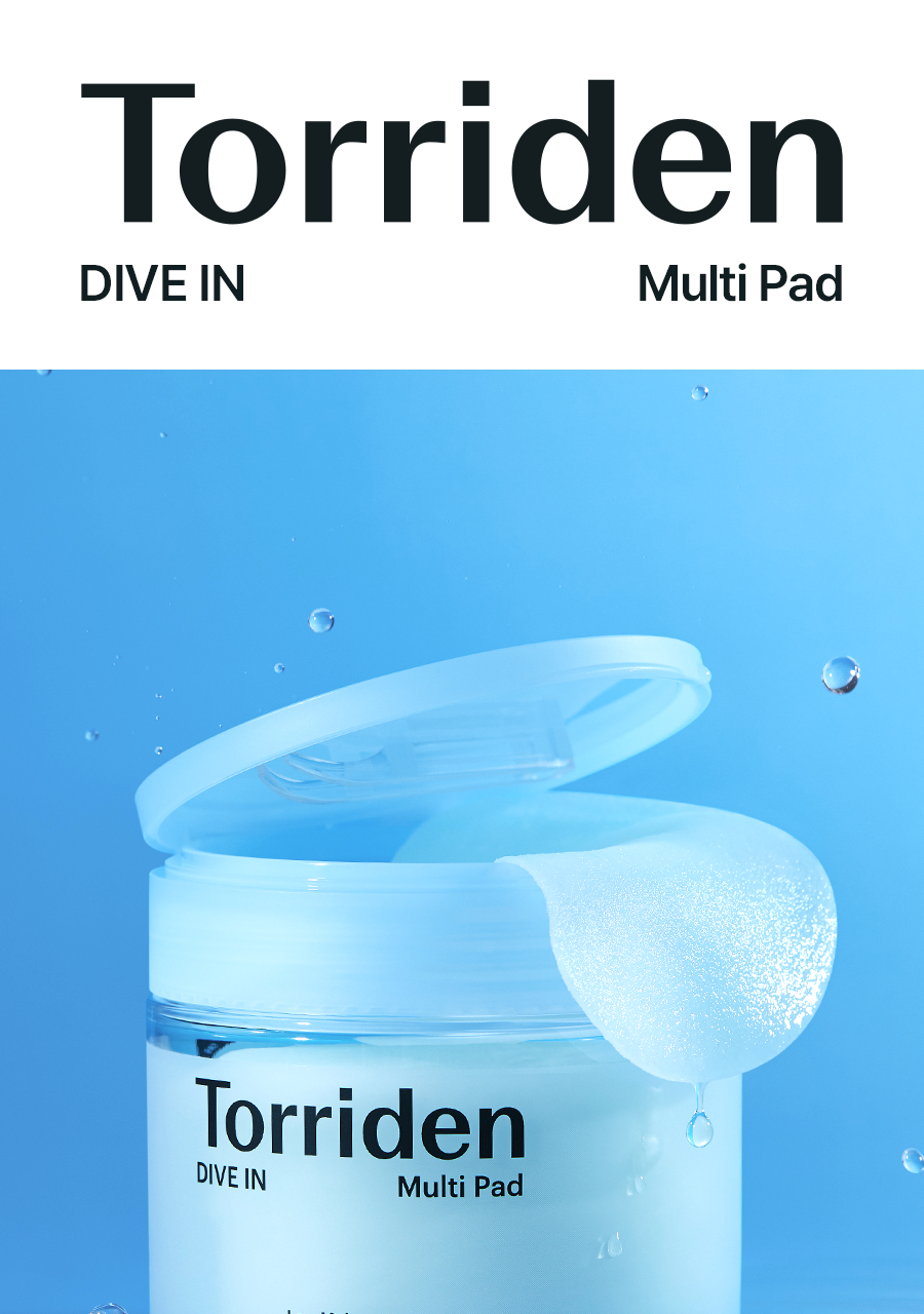 韓國＼皇牌／Torriden DIVE-IN Low Molecule Hyaluronic Acid Multi Pad 低分子透明質酸爽膚棉片 80片〔全新包裝〕
