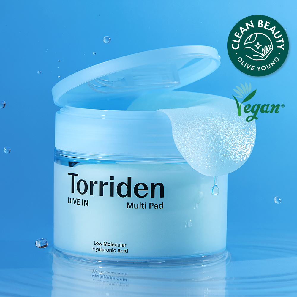 ＼皇牌／Torriden DIVE-IN Low Molecule Hyaluronic Acid Multi Pad 低分子透明質酸爽膚濕敷保濕棉片 80片
