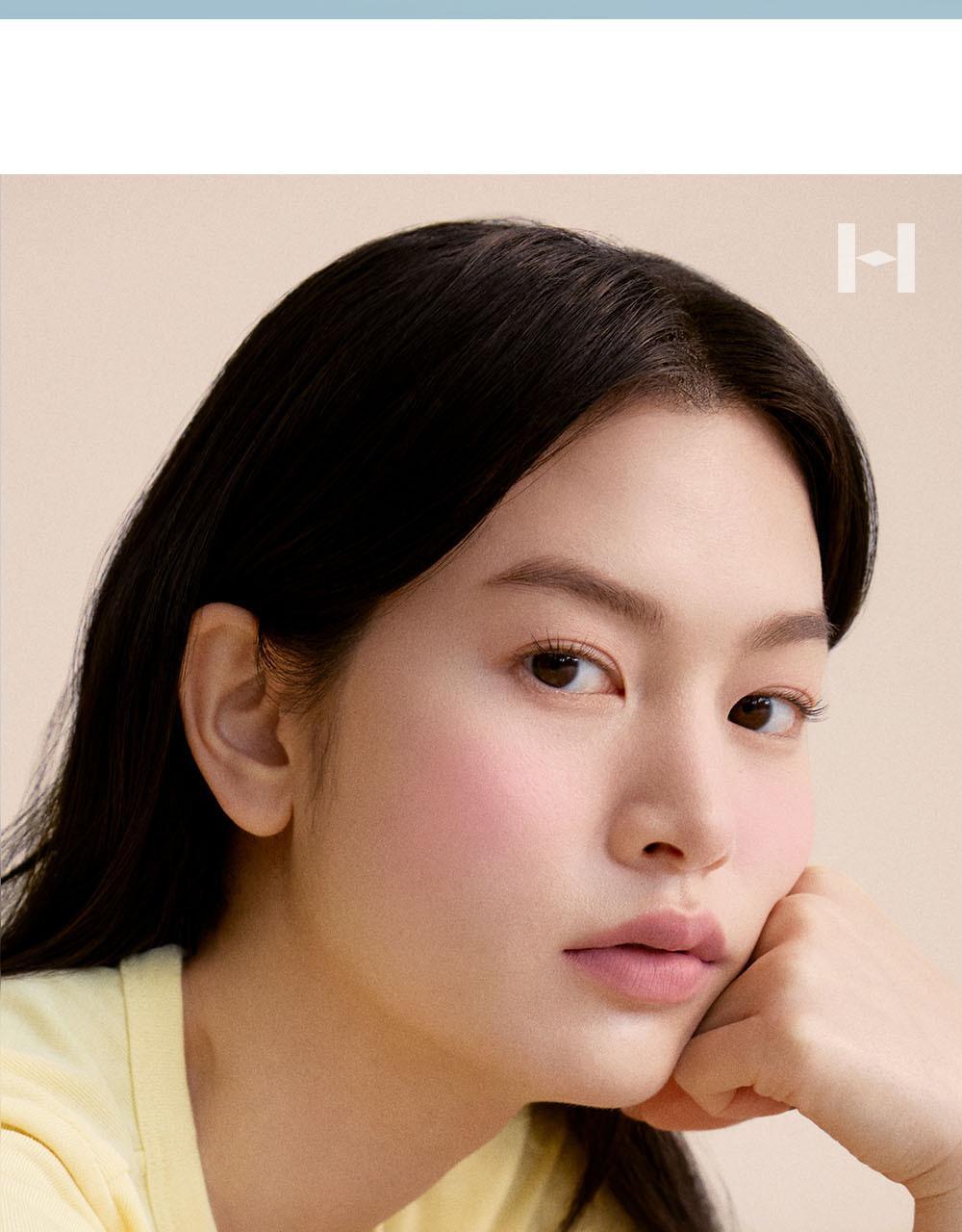 韓國 獨特奶霜轉粉~hince Half Moon Cheek 半月頰彩柔霧磨皮胭脂霜(#01-07) - 7色選擇