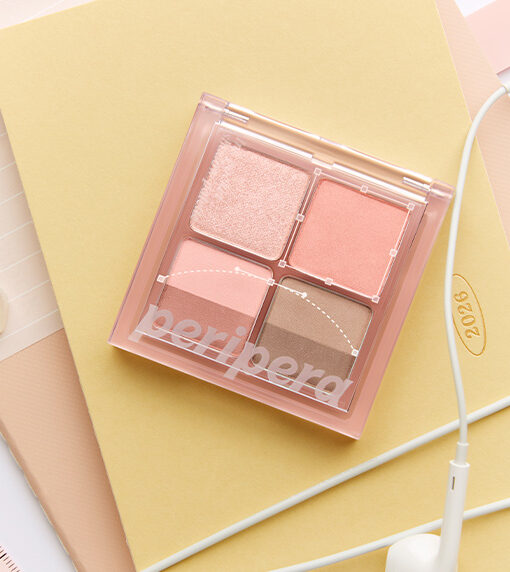 【新色! 6色臥蠶盤】Peripera Ink Pocket Shadow Palette 5色口袋眼影盤 #01-13 - 13色選擇