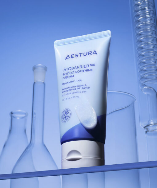 全新增量版~缺水油性肌~韓國 AESTURA Atobarrier 365 Hydro Soothing Cream Special Set 專利神經醯胺膠囊 X 透明質酸膠囊清爽舒緩修屏保濕霜 80ml 優惠套裝(附送皇牌潔面30g + 爽膚水25ml)