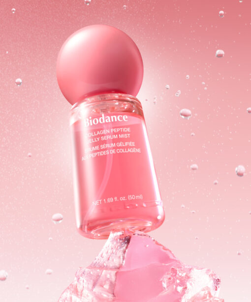 3秒密貼超強保濕🍮果凍噴霧～韓國Biodance Collagen Peptide Jelly Serum Mist 膠原胜肽果凍精華保濕噴霧 - 50ml