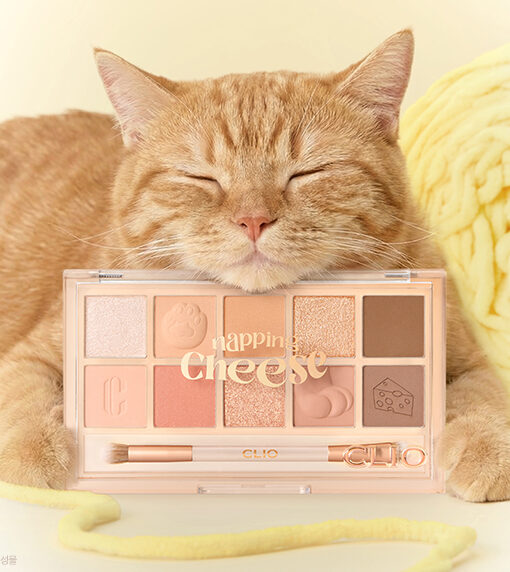 【經典回歸!】CLIO Pro Eye Palette 專業眼影盤 #019 Napping Cheese 貓貓暖珊瑚蜜桃盤 / #23 Scoop Of Shade 奶霜粉紅雪糕盤 - 2種選擇