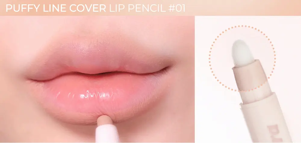 新增霧面版~ 韓國 peripera Puffy Lip Pencil 唇線筆連矽膠果凍唇掃 (Plumpling Dew 微涼豐盈水潤 6色 / Cover 柔霧遮蓋 2色) - 2種質地選擇