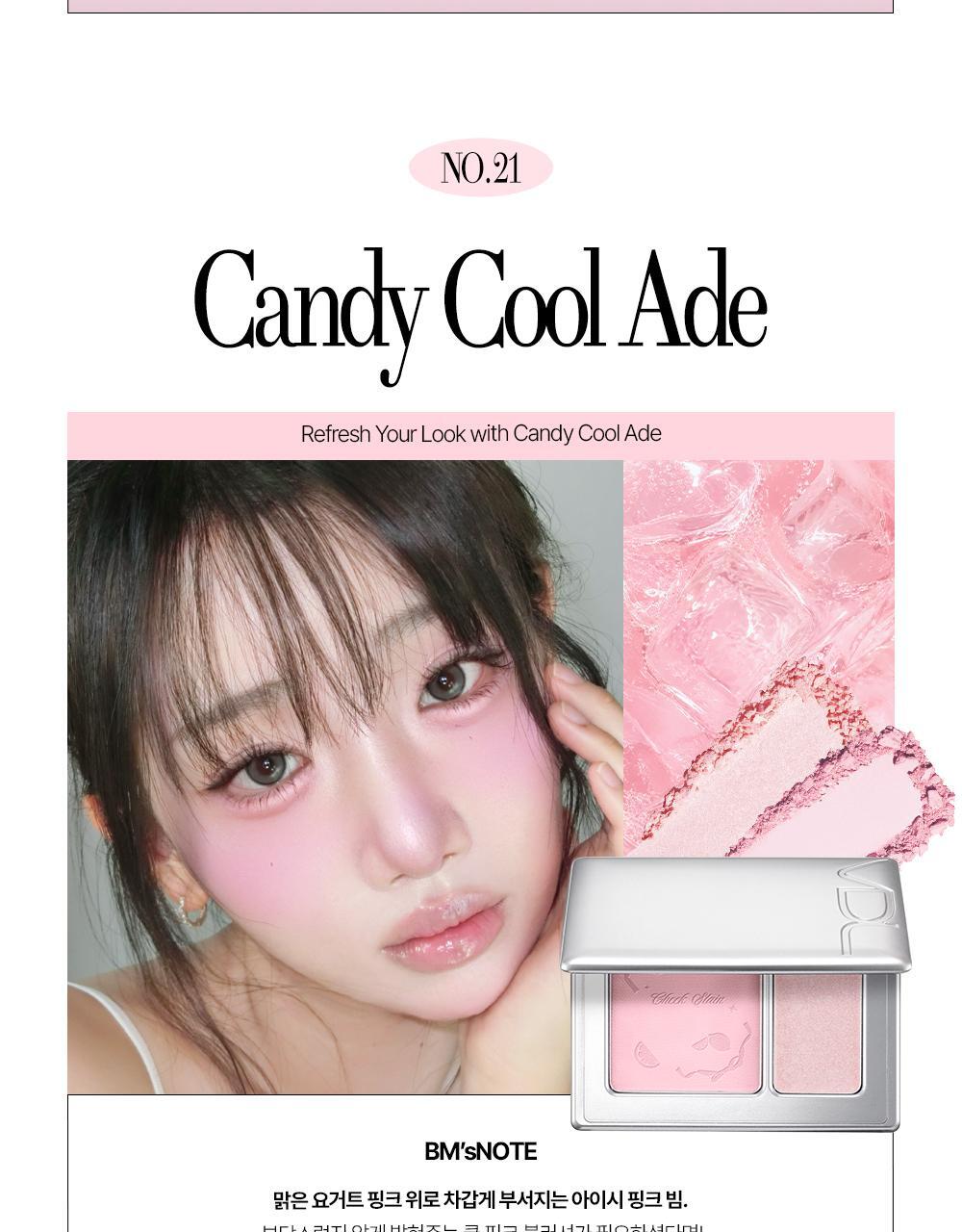 新色!【🍑Olive Young限量SET 】韓國大熱~VDL Cheek Stain Blusher / Blusher Duo VDL 隱沒毛孔胭脂盤/胭脂高光2合1盤+(送雙頭掃 / 粉撲) – 多色選擇