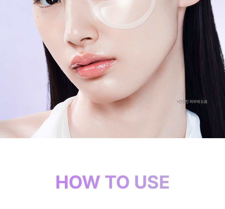 6800針微V針 KO 眼下鬆弛&皺眉紋~韓國BioHeal BOH Probioderm Collagen PDRN Eye Bag & Forehead Frown Patch 益生菌 X 膠原 X PDRN 眼下眼袋提拉與眉頭紋微針貼片 - 9片裝