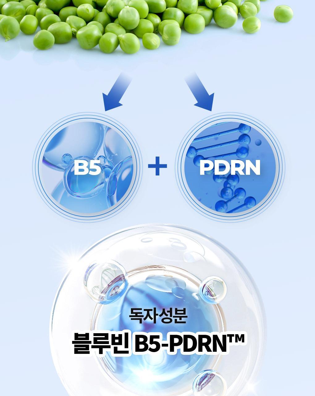 3秒速吸 附送刮刀~韓國 Bring Green Blue Bean B5-PDRN Mild Bubble Serum 青豆B5 X PDRN 溫和保濕微泡泡精華 - 110ml