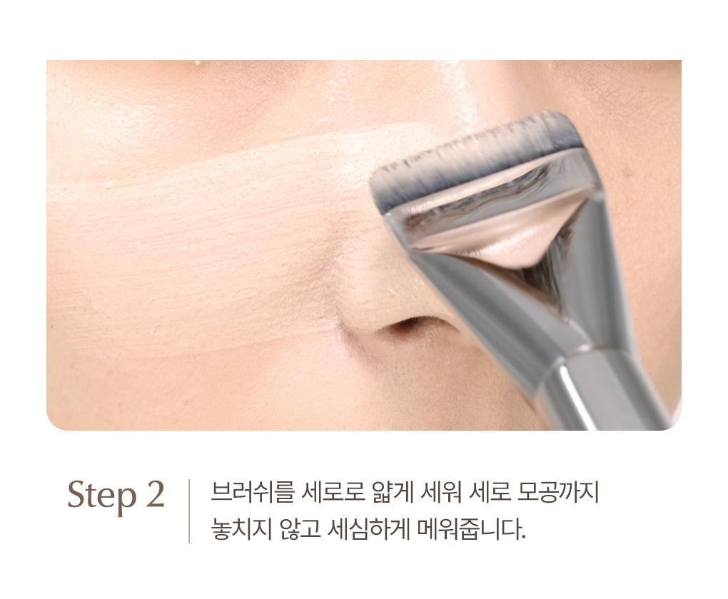 自留推介!【升級版】🏆GlowPick No.1~ 韓國WakeMake Spatula Wide Foundation Brush 刮刀平薄頭底妝粉底掃(M/S/XS) - 3種尺寸選擇