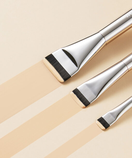 自留推介!【升級版】🏆GlowPick No.1~ 韓國WakeMake Spatula Wide Foundation Brush 刮刀平薄頭底妝粉底掃(M/S/XS) - 3種尺寸選擇