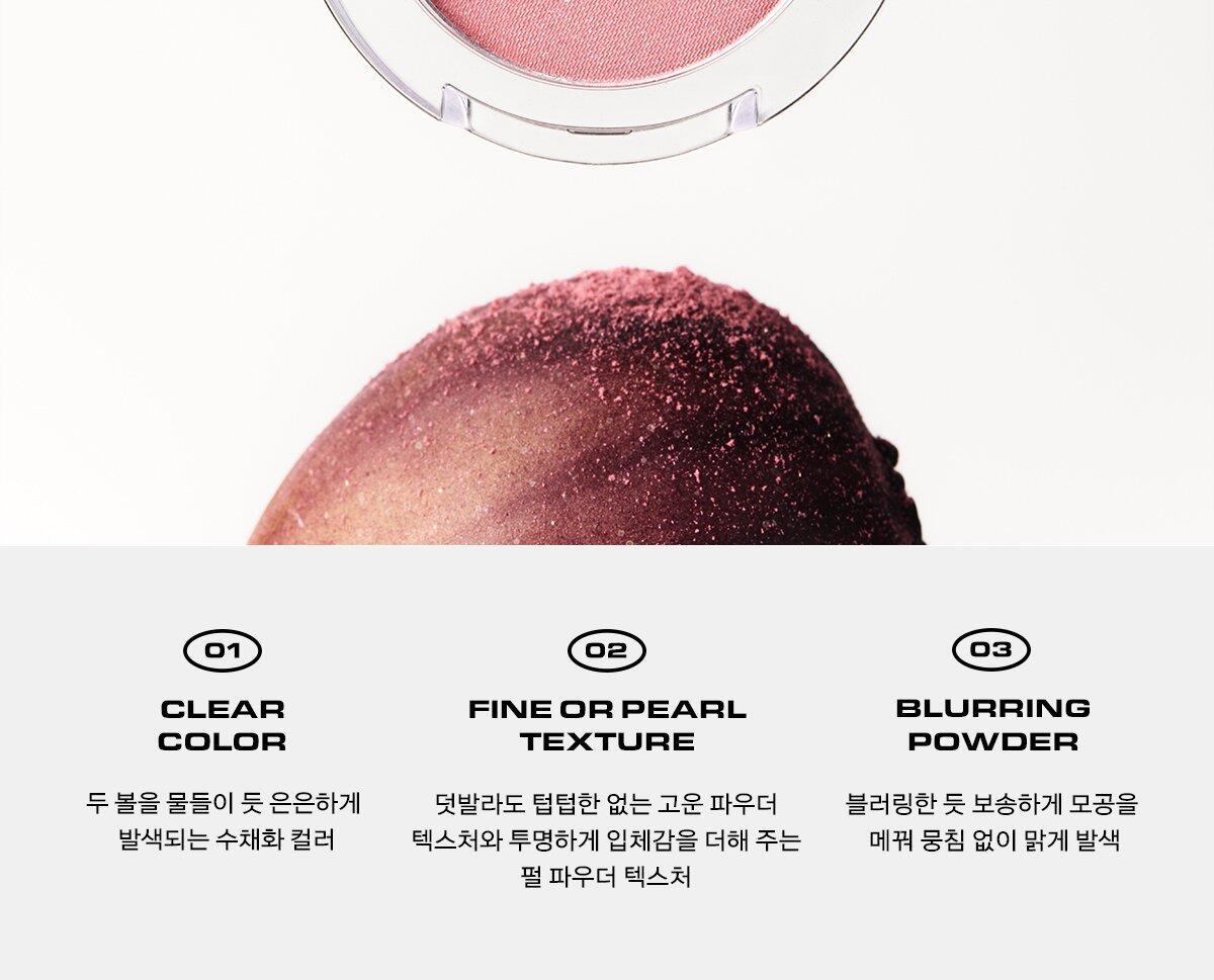 新色#Joy 🥐大熱烘烤米棕！韓國Naming. Fluffy Powder Blush 單色絲絨霧面胭脂- 20色選擇