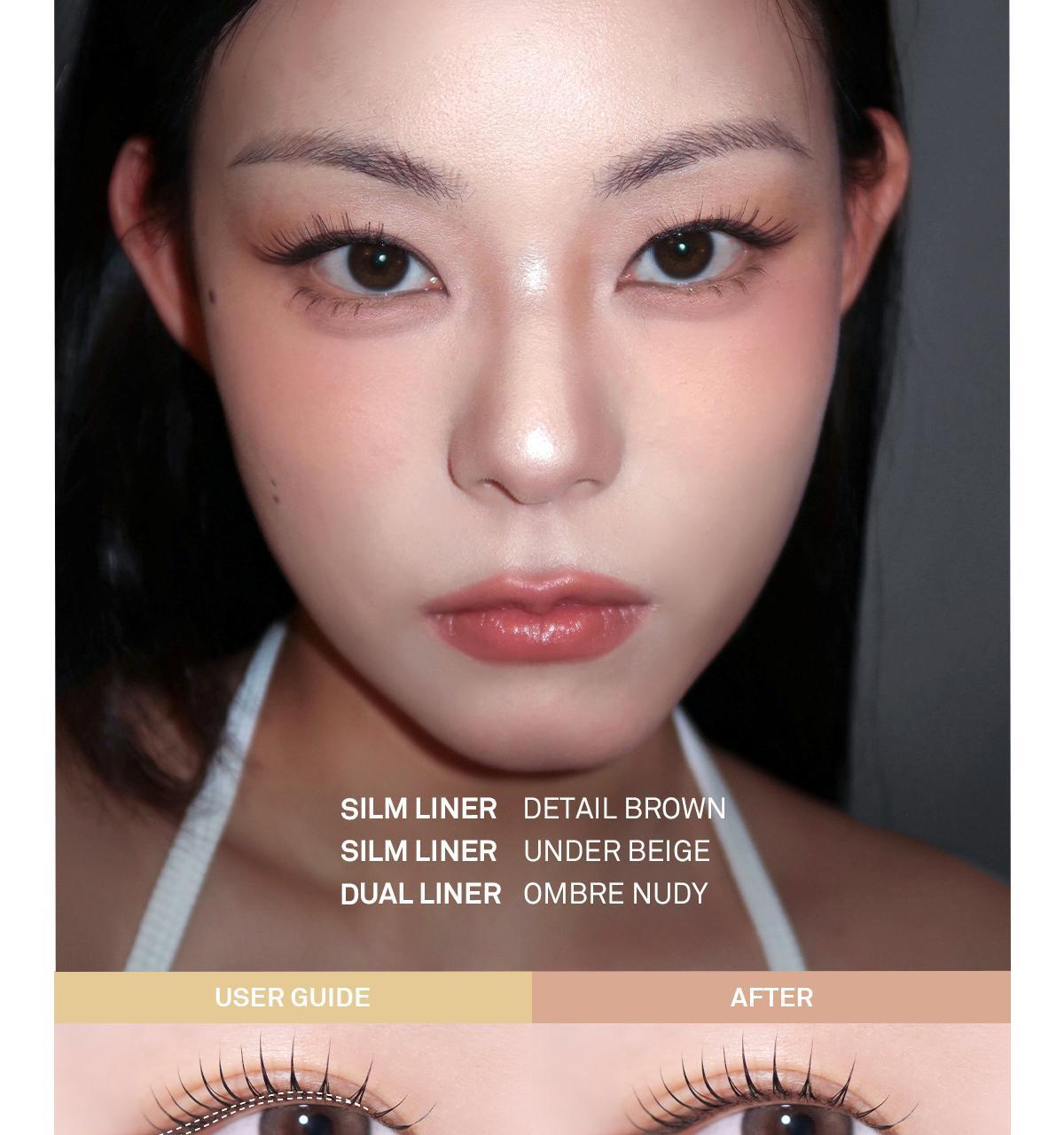太妍同款愛用!韓國 Naming NM. Perfectail Eye Designing Pencil Dual Liner 完美立體眼型雙頭眼影臥蠶筆(打底+閃亮) - 3色選擇