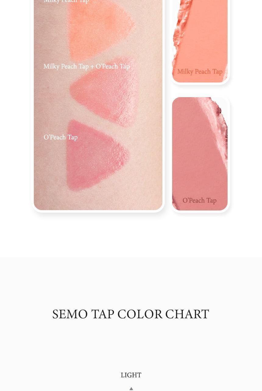 GlowPick🏆 韓國話題爆款～nuegray SEMO Tap Lip & Cheek 3角印章水果感唇頰膏 - 7色選擇